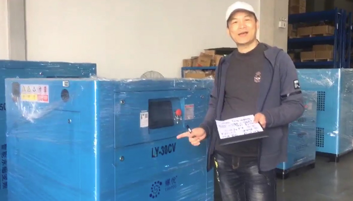 Luchtcompressor van 22 kW