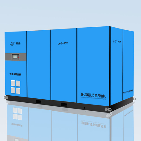 Compresseur d'air &agrave; vis &agrave; fr&eacute;quence variable &agrave; aimant permanent &agrave; un &eacute;tage75KW100HP8Bar LUOYOU